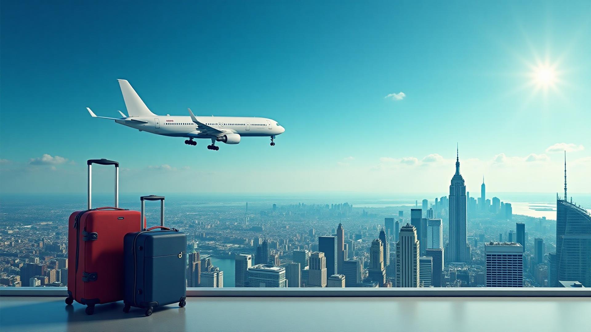 Professional traveler and job seeker preparing for success